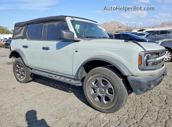 1FMEE5BP1PLB29674 2023 FORD BRONCO Gray Vista frontal