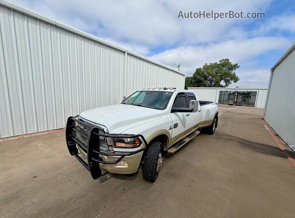 3C63RRKL0GG137824 2016 RAM 3500 White Tył prawy