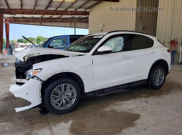 ZASPAJAN5N7D28208 2022 ALFA ROMEO STELVIO White Հետևի ձախ