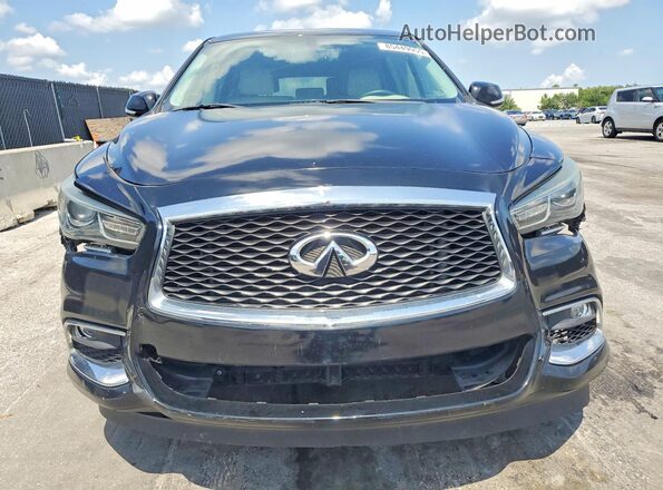 5N1DL0MN9JC503505 2018 INFINITI QX60 Black Հետևի տեսք