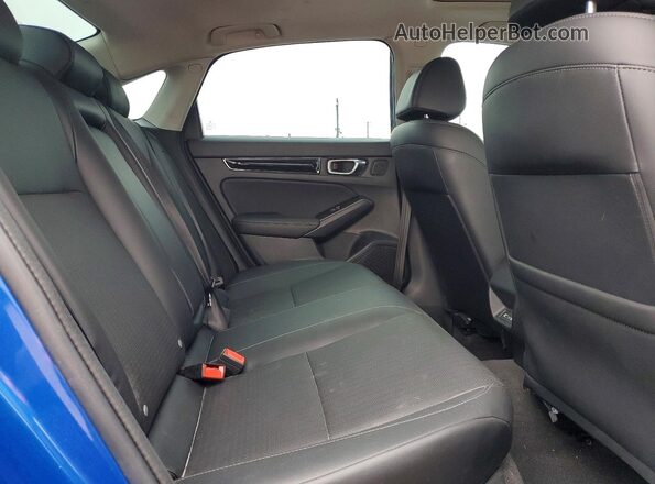 2HGFE1F97PH306580 2023 HONDA CIVIC Blue უკანა სალონის ხედი