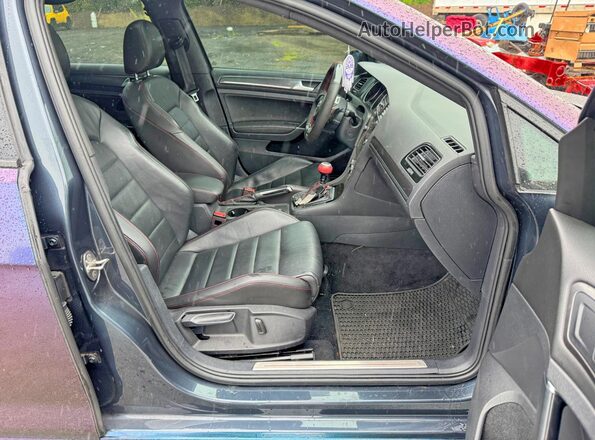 3VW6T7AU9LM017423 2020 VOLKSWAGEN GTI Blue Հետևի տեսք