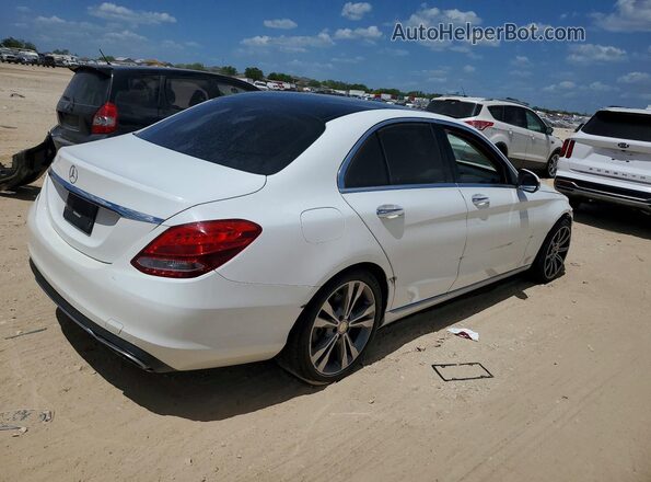 55SWF4JB4GU142720 2016 MERCEDES-BENZ C White Front right