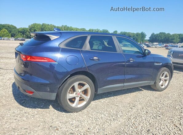 SADCJ2GX4JA236739 2018 JAGUAR F-PACE Blue Առջևի աջ