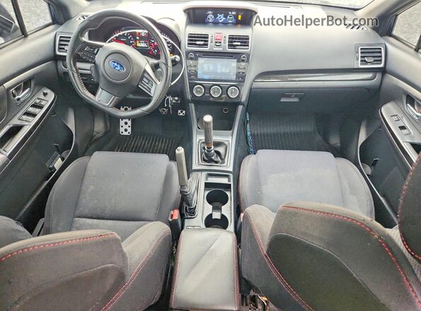 JF1VA1C61K9810461 2019 SUBARU WRX Blue Սարքավորումների վահանակի տեսք
