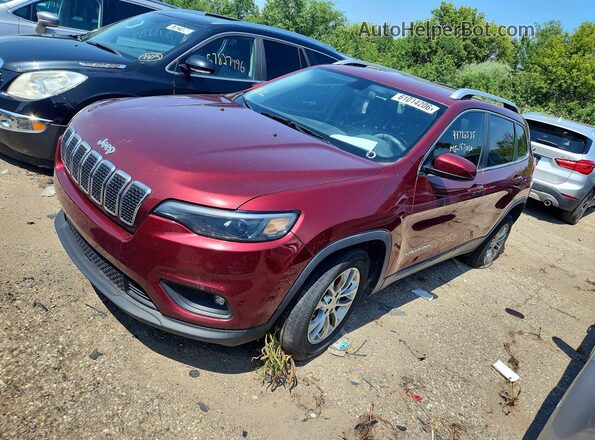 1C4PJLLB4KD165149 2019 JEEP CHEROKEE Red Tył lewy