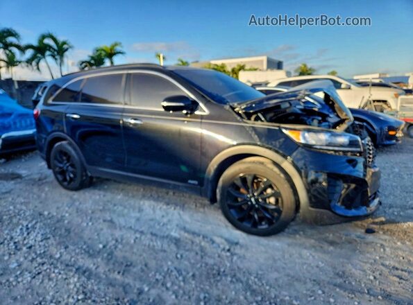 5XYPGDA57LG693854 2020 KIA SORENTO Black Вид спереду