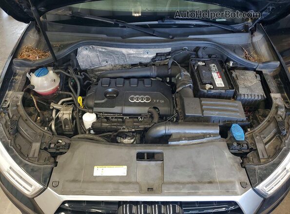 WA1JCCFS3JR020613 2018 AUDI Q3 Black Widok naklejki z numerem VIN