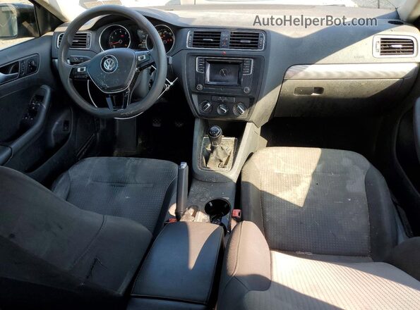 3VW167AJ5HM320388 2017 VOLKSWAGEN JETTA Черный Вид щитка приборов