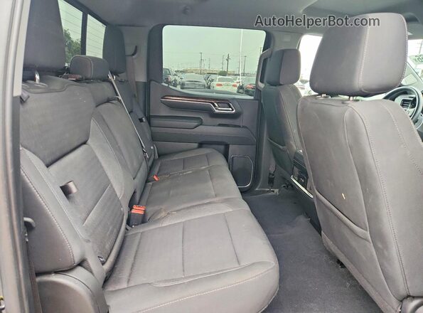 3GTUUCE87PG290099 2023 GMC SIERRA Черный Вид задней части салона