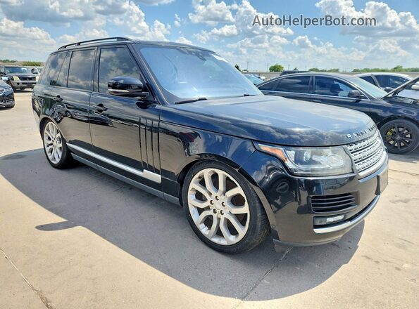 SALGS2FV3HA328499 2017 LAND ROVER RANGE Black Դիմացի տեսք