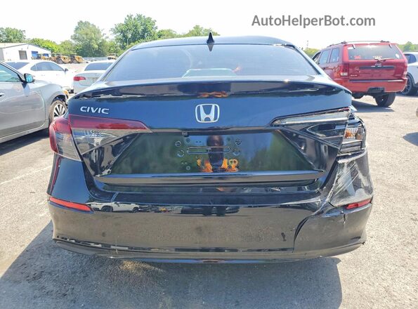 2HGFE2F23SH592834 2025 HONDA CIVIC Black Սալոնի դիմացի տեսք