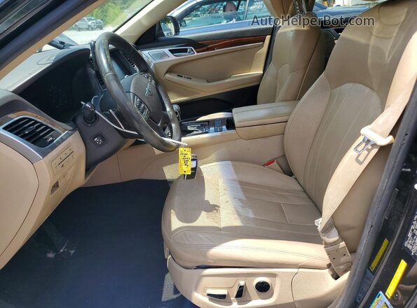 KMHGN4JE7JU271001 2018 GENESIS G80 Угольный Вид панели приборов