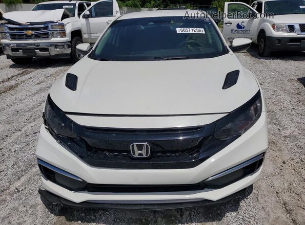 2HGFC2F6XLH599905 2020 HONDA CIVIC White Вид ззаду