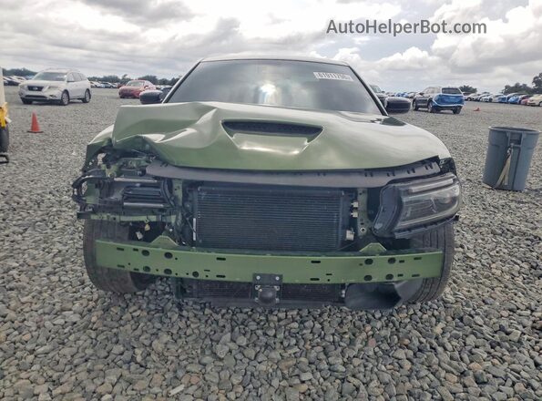2C3CDXHG6PH504381 2023 DODGE CHARGER Green Widok z tyłu