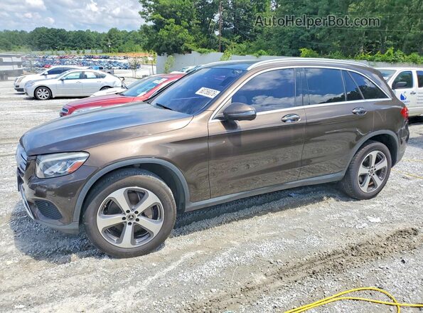 WDC0G4JB7JV056213 2018 MERCEDES-BENZ GLC-CLASS Brown Trasero izquierdo