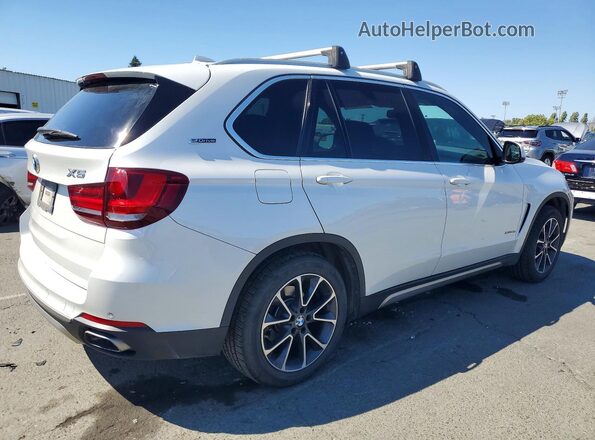 5UXKT0C55H0S80614 2017 BMW X5 White Przód prawy