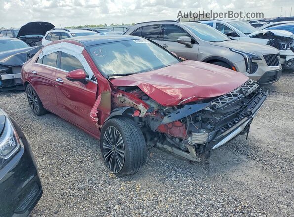 W1K5J4GB7MN225094 2021 MERCEDES-BENZ CLA-CLASS Red Vista frontal