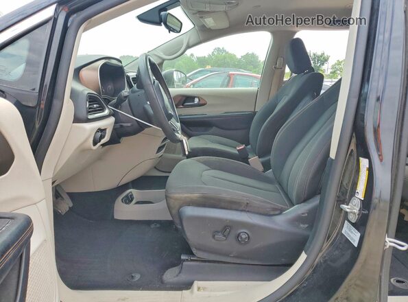 2C4RC1DGXHR502219 2017 CHRYSLER PACIFICA Black Widok deski rozdzielczej