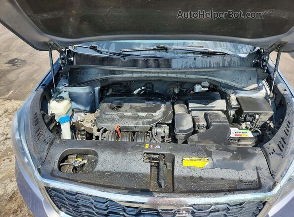 5XYPG4A37LG657726 2020 KIA SORENTO Silver Вид наклейки з VIN-кодом