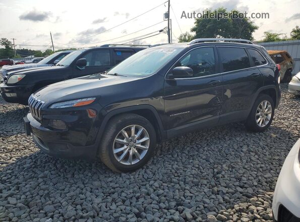 1C4PJMDB9GW172307 2016 JEEP CHEROKEE Black Задня ліва чверть