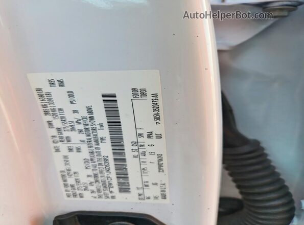1FTEW1CP1JKD53582 2018 FORD F150 Белый Вид наклейки с VIN-кодом