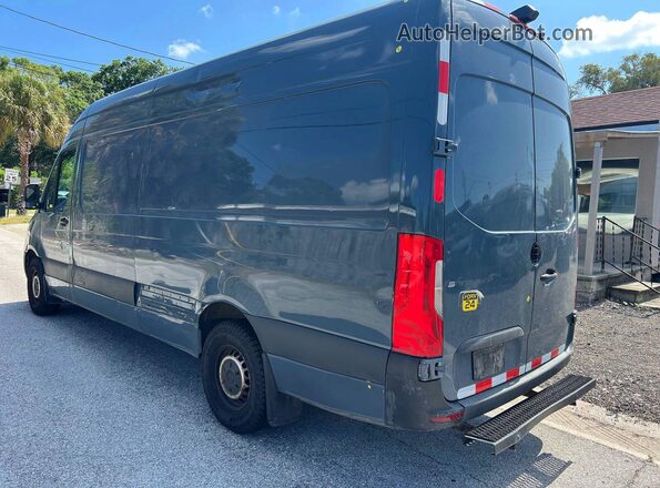 WD4PF1CD2KP132372 2019 MERCEDES-BENZ SPRINTER Blue Front right
