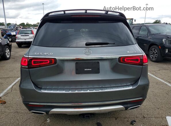4JGFF5KE6NA610111 2022 MERCEDES-BENZ GLS Gray Вид салону спереду