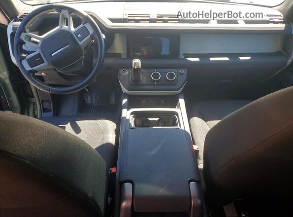SALEK7RX9M2044378 2021 LAND ROVER DEFENDER Green Vista del cuadro de instrumentos
