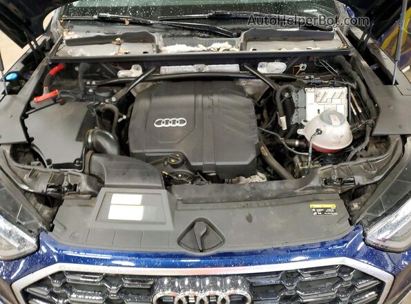 WA1EAAFY0P2008758 2023 AUDI Q5 Blue VIN sticker view