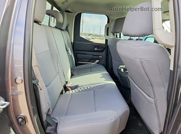 5TFLA5DA7PX128392 2023 TOYOTA TUNDRA Gray Вид задньої частини салону