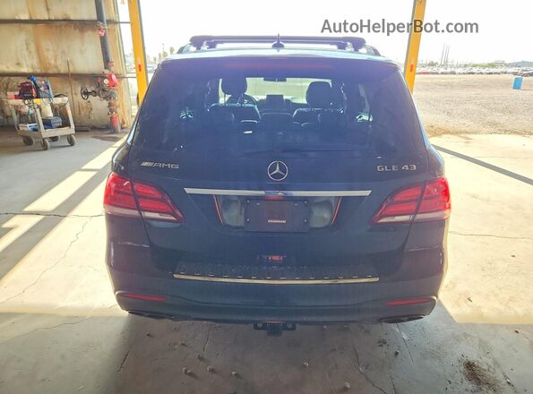 4JGDA6EB0HA933832 2017 MERCEDES-BENZ GLE Черный Вид салона спереди