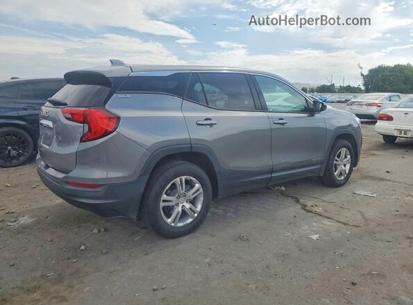 3GKALTEV5LL185191 2020 GMC TERRAIN Gray Delantero derecho