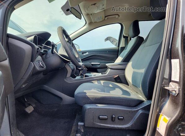 1FMCU9GD8JUB03042 2018 FORD ESCAPE Gray Вид панелі приладів