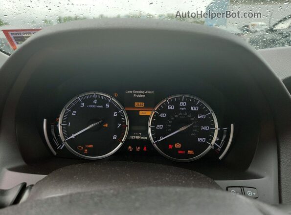 5FRYD4H47GB029057 2016 ACURA MDX Черный Вид щитка приборов