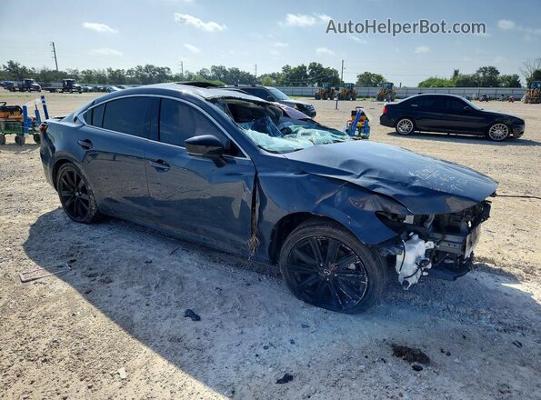 JM1GL1WYXM1617799 2021 MAZDA 6 Серый Вид спереди
