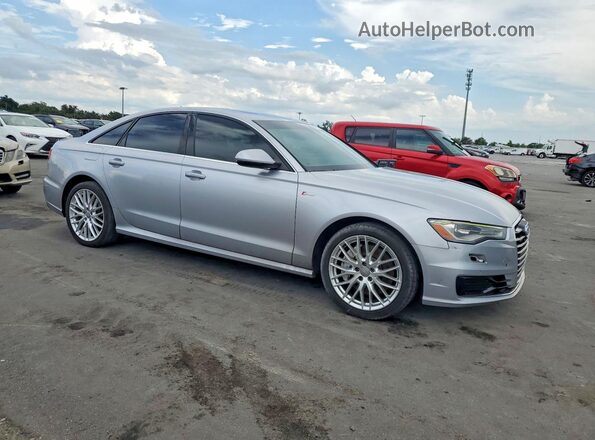 WAUFGAFC0GN005609 2016 AUDI A6 Silver Դիմացի տեսք