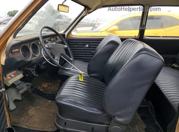 4632082403 1973 VOLKSWAGEN 412 Gold Widok wnętrza z przodu