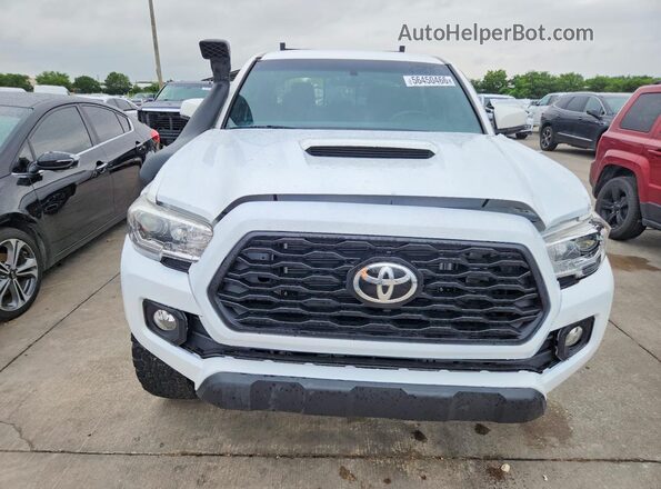 3TMAZ5CN7NM195548 2022 TOYOTA TACOMA White უკანა ხედი
