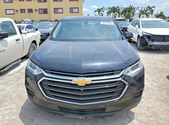 1GNERFKW6KJ111558 2019 CHEVROLET TRAVERSE Черный Вид сзади