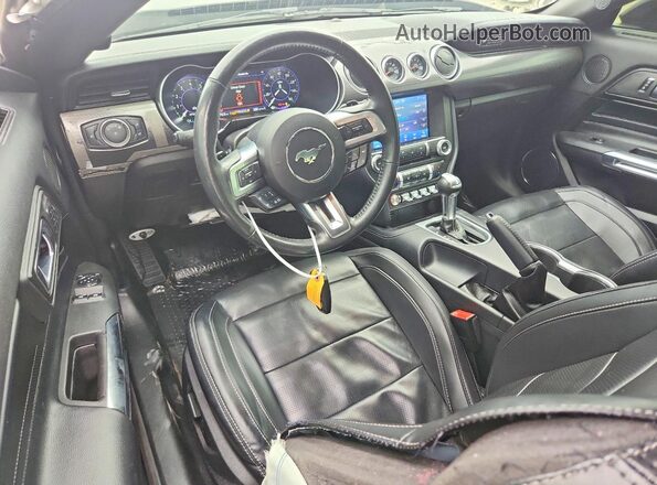 1FA6P8CF1L5182504 2020 FORD MUSTANG Silver Առջևի վահանակի տեսք