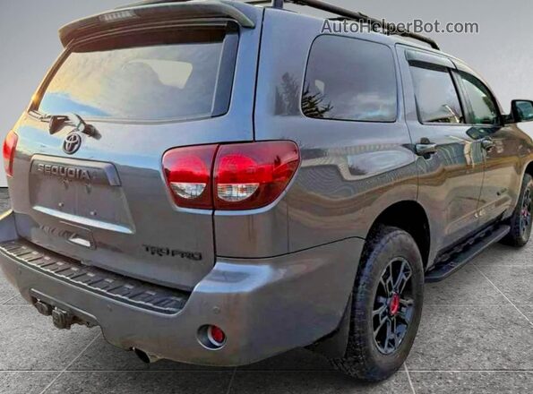 5TDEY5B10MS182254 2021 TOYOTA SEQUOIA Gray Առջևի աջ