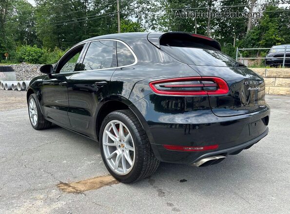 WP1AF2A53GLB92899 2016 PORSCHE MACAN Black Trasero derecho