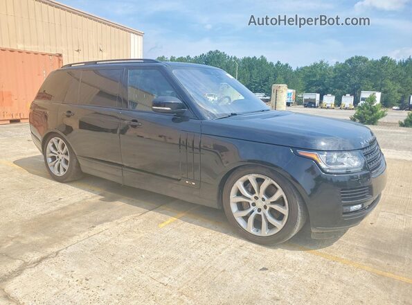 SALGS5FE1HA362653 2017 LAND ROVER RANGE ROVER Black Вид спереду