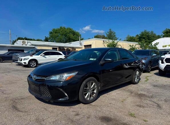 4T1BF1FK7GU238321 2016 TOYOTA CAMRY Black Հետևի ձախ