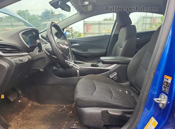 1G1RA6S53HU109761 2017 CHEVROLET VOLT Blue Widok deski rozdzielczej