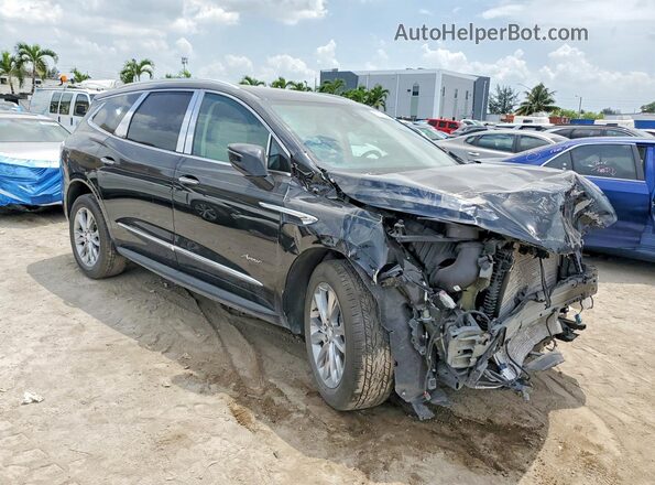 5GAERDKW7NJ185350 2022 BUICK ENCLAVE Black Front view