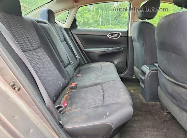 3N1AB7APXGY308430 2016 NISSAN SENTRA Серый Вид задней части салона