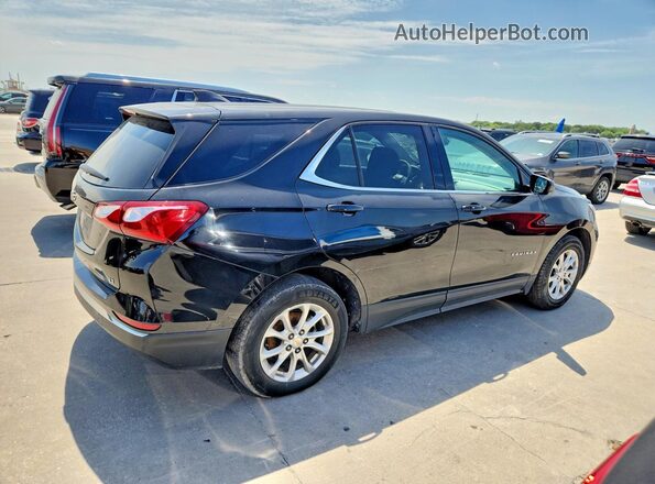 2GNAXKEVXL6243110 2020 CHEVROLET EQUINOX Черный Передняя правая четверть