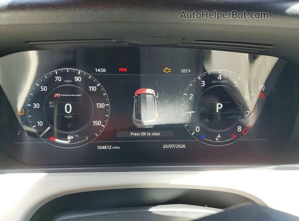 SALYL2RX8JA709950 2018 LAND ROVER RANGE Серый Вид задних сидений